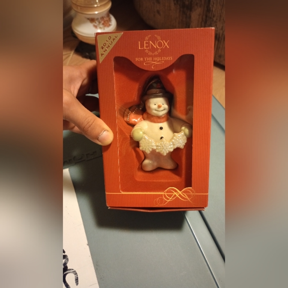 Lenox Christmas ornament